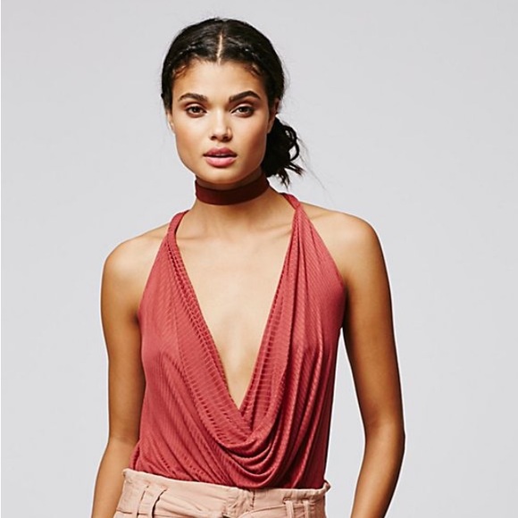 Free People Tops - Free People Burnt Orange Bullseye Tank Medium